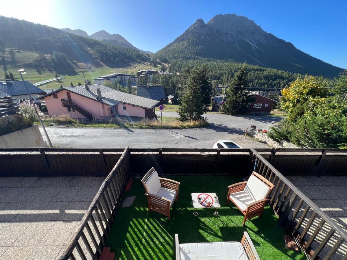 Apartamento Les Tanieres De Montgenevre - La Marmotte - Duplex 4 P Entierement Renove Avec Vue Magnifique Exterior foto