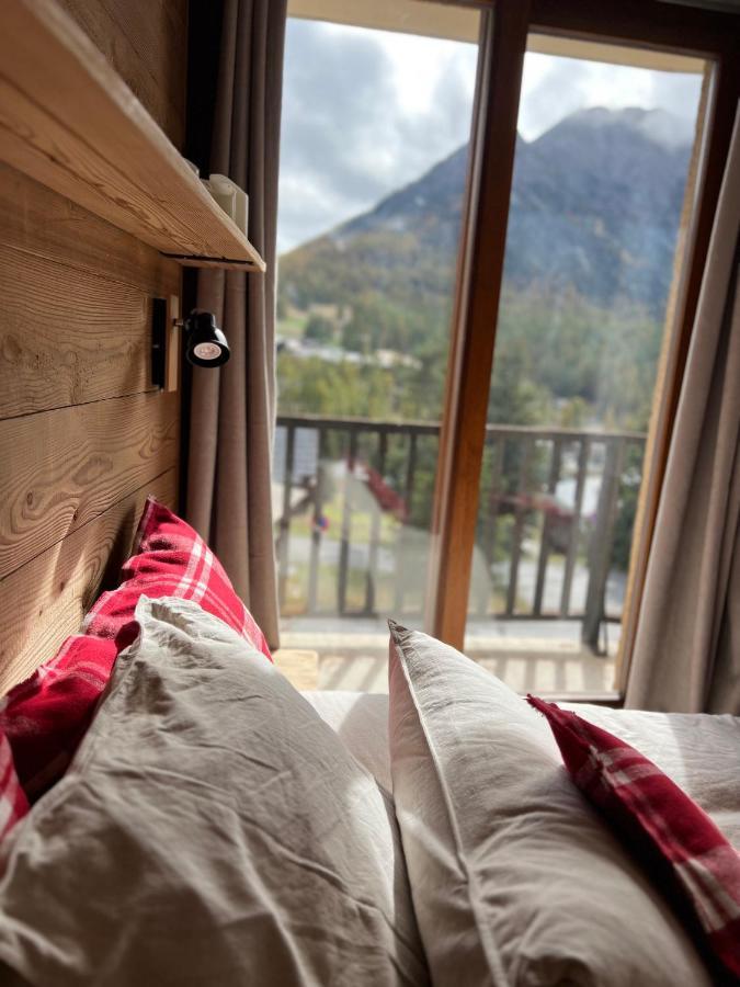 Apartamento Les Tanieres De Montgenevre - La Marmotte - Duplex 4 P Entierement Renove Avec Vue Magnifique Exterior foto
