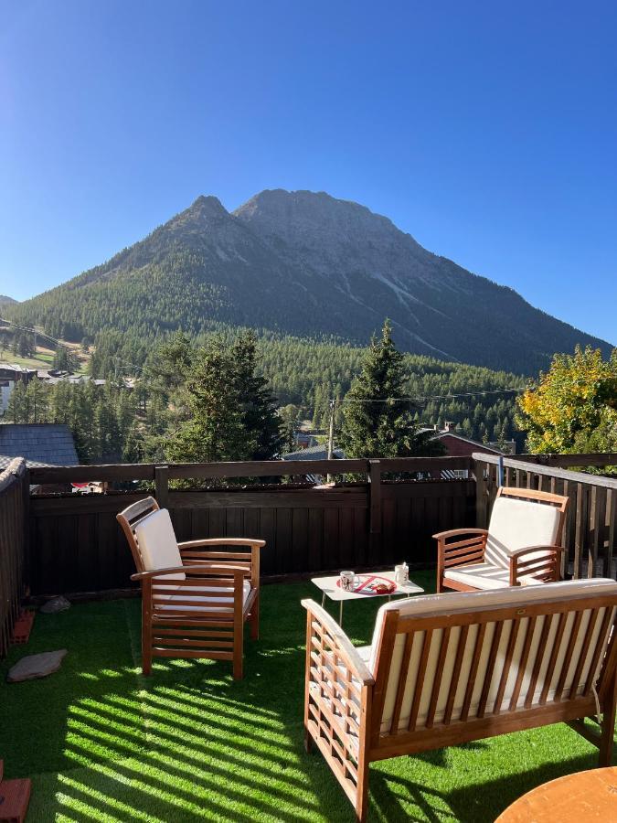 Apartamento Les Tanieres De Montgenevre - La Marmotte - Duplex 4 P Entierement Renove Avec Vue Magnifique Exterior foto